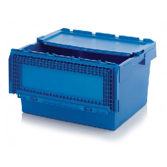 Bac de transport bleu 800x600x440 mm Multiroir-Lire la description