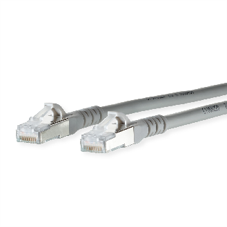 METZ CONNECT Patchkabel Cat.6A AWG 26, LSOH, grau, 10 m-Beschreibung lesen