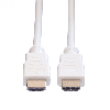 VALUE HDMI High Speed Kabel mit Ethernet, weiß, 7,5 m