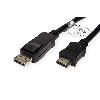 VALUE DisplayPort Kabel DP - HDTV, ST/ST, schwarz, 10 m VALUE DisplayPort Kabel DP - HDTV, ST/ST, schwarz, 10 m