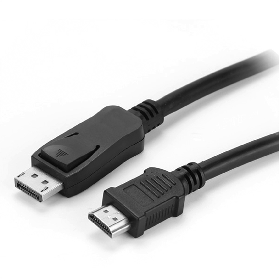 VALUE Câble DisplayPort DP - HDTV, M/M, noir, 10 m-Lire la description