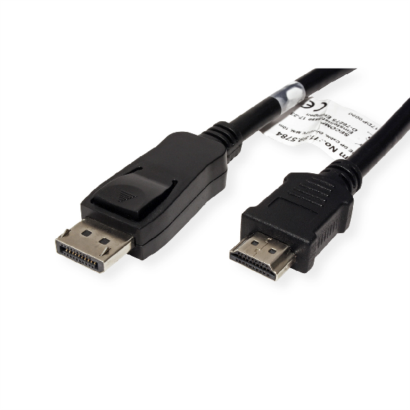 VALUE DisplayPort Kabel DP - HDTV, ST/ST, schwarz, 10 m VALUE DisplayPort Kabel DP - HDTV, ST/ST, schwarz, 10 m-Beschreibung lesen