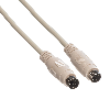 ROLINE Tastatur-Kabel-PS/2 ST/ST, 1,8 m