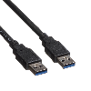 ROLINE Câble USB 3.2 Gen 1 Type A-A, noir, 3 m