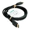 ROLINE GREEN DisplayPort Kabel, v1.4, DP ST - ST, schwarz, 1 m