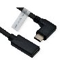 ROLINE Câble d'extension vidéo USB typeC (DP Alt Mode) C-C, M/F, noir, 2 m