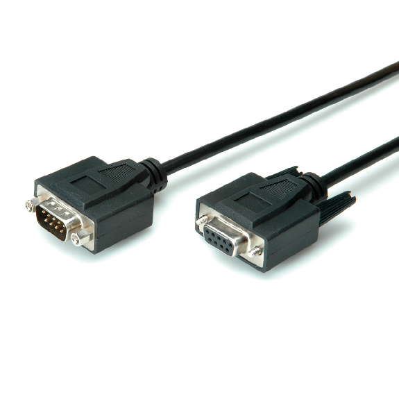 VALUE RS232-Kabel 9pol ST-BU, 1 m-Beschreibung lesen