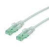 ROLINE RM Patchkabel Kat.6A UTP, grau, 2 m