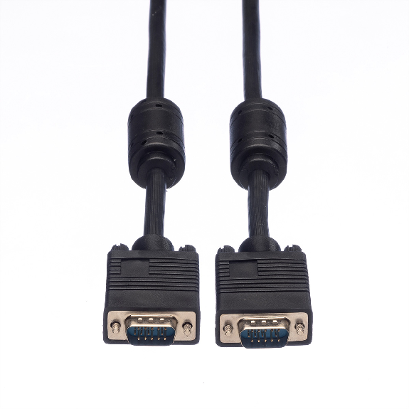 ROLINE SVGA-Kabel HD15 ST - ST mit Ferritkern, 2 m ROLINE SVGA-Kabel HD15 ST - ST mit Ferritkern, 2 m-Beschreibung lesen