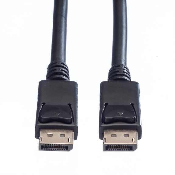 VALUE DisplayPort Kabel, DP ST - ST, LSOH, schwarz, 7,5 m-Beschreibung lesen