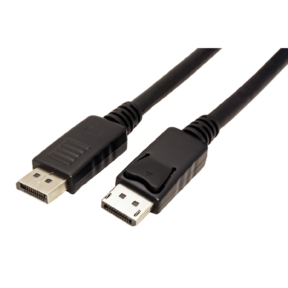 VALUE DisplayPort Kabel, DP ST - ST, LSOH, schwarz, 7,5 m-Beschreibung lesen