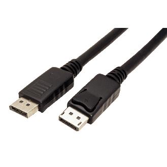 VALUE DisplayPort Kabel, DP ST - ST, LSOH, schwarz, 7,5 m-Beschreibung lesen