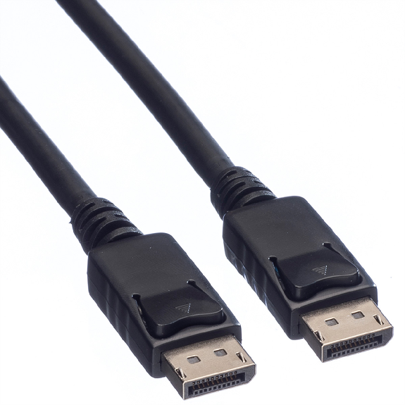 VALUE DisplayPort Kabel, DP ST - ST, LSOH, schwarz, 7,5 m-Beschreibung lesen