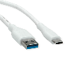 VALUE Câble USB 3.2 Gen 1, A-C, M/M, blanc, 2 m VALUE Câble USB 3.2 Gen 1, A-C, M/M, blanc, 2 m