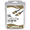 ROLINE GOLD USB 3.2 Gen 1 Kabel, USB A - Micro B, ST/ST, Retail Blister, 0,8 m ROLINE GOLD USB 3.2 Gen 1 Kabel, USB A - Micro B, ST/ST, Retail Blister, 0,8 m