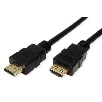 VALUE 4K HDMI Ultra HD Kabel mit Ethernet, ST/ST, schwarz, 3 m-Beschreibung lesen