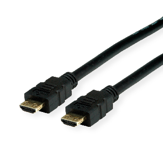 VALUE 4K HDMI Ultra HD Kabel mit Ethernet, ST/ST, schwarz, 3 m-Beschreibung lesen