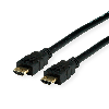 VALUE 4K HDMI Ultra HD Kabel mit Ethernet, ST/ST, schwarz, 3 m