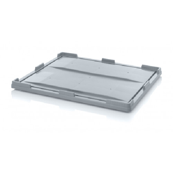Couvercle pour caisse palette - 1200 x 1000 mm - Gris - Multiroir-Lire la description