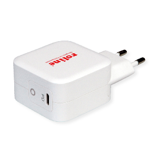 ROLINE USB Charger mit Euro-Stecker, 1x USB Typ C, PD, 61W-Beschreibung lesen