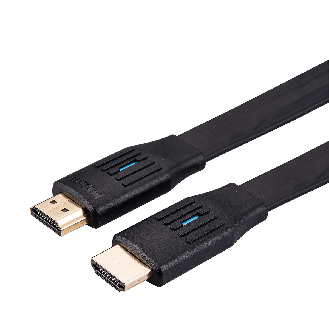VALUE 8K HDMI Ultra HD Kabel mit Ethernet, flach, ST/ST, schwarz, 3 m-Beschreibung lesen