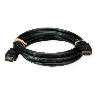 ROLINE RM 8K HDMI Ultra HD Kabel mit Ethernet, ST/ST, schwarz, 1 m-Beschreibung lesen
