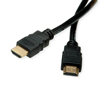 ROLINE RM 8K HDMI Ultra HD Kabel mit Ethernet, ST/ST, schwarz, 1 m-Beschreibung lesen