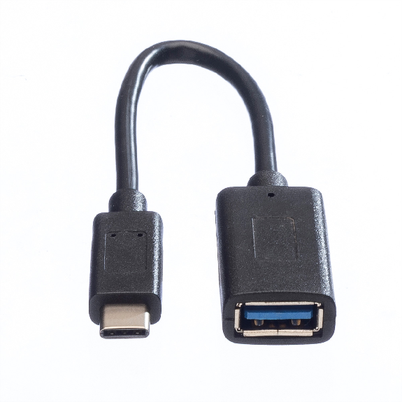 VALUE USB 3.2 Gen 1 Kabel, USB Typ C - A, ST/BU, OTG, schwarz, 0,15 m VALUE USB 3.2 Gen 1 Kabel, USB Typ C - A, ST/BU, OTG, schwarz, 0,15 m-Beschreibung lesen