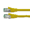 ROLINE RM Patchkabel Kat.6A S/FTP (PiMF), gelb, 15 m