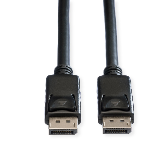 ROLINE Câble DisplayPort v1.2, TPE, DP M - DP M, noir, 3 m-Lire la description