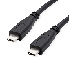 ROLINE RM USB 3.2 Gen 2 Kabel, C-C, ST/ST, 10Gbit/s, Emark, 100W, schwarz, 1 m