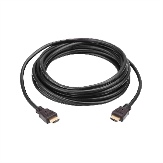 High Speed HDMI Kabel mit Ethernet, schwarz, 15 m-Beschreibung lesen