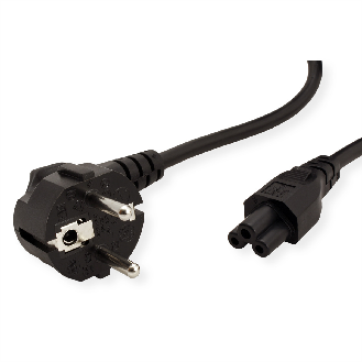 VALUE Netzkabel, 3pol. Notebook-Buchse, schwarz, 1,8 m-Beschreibung lesen