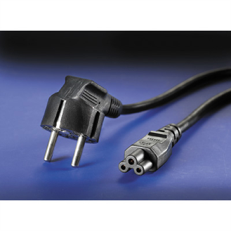 VALUE Netzkabel, 3pol. Notebook-Buchse, schwarz, 1,8 m-Beschreibung lesen