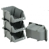 Bacs à bec gris 19l 490x310x195 mm - Lot de 10 Multiroir