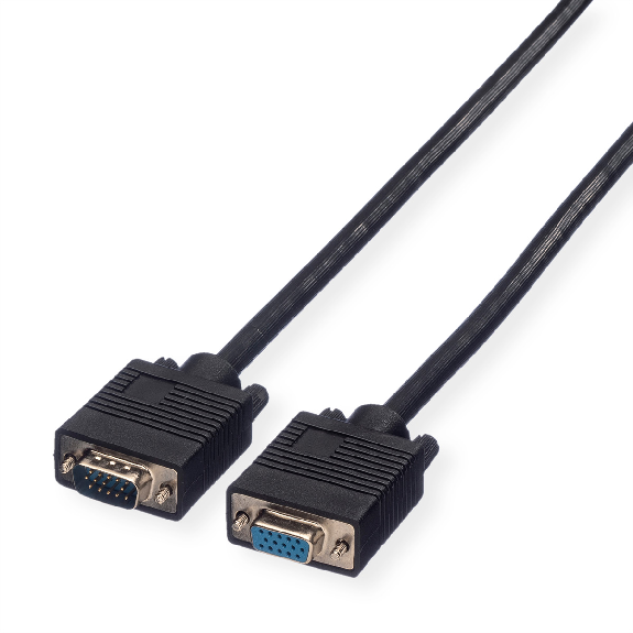 ROLINE SVGA Câble HD15 M/HD15 F, 20 m-Leggi tutto