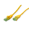 ROLINE RM Patchkabel Kat.6A UTP, gelb, 15 m