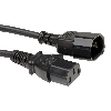 BACHMANN KaltgeräteKabel C13-C14, schwarz, 2 m BACHMANN KaltgeräteKabel C13-C14, schwarz, 2 m