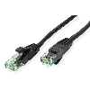 ROLINE RM Patchkabel Kat.6A UTP, schwarz, 15 m