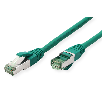 ROLINE RM Patchkabel Kat.6A S/FTP (PiMF), grün, 20 m-Beschreibung lesen