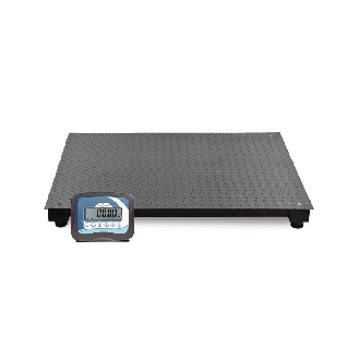Báscula industrial de plataforma inoxidable con columna y visor LCD Baxtran TMZ-Leer más