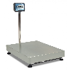 Báscula industrial de plataforma inoxidable con columna y visor LCD Baxtran TMZ