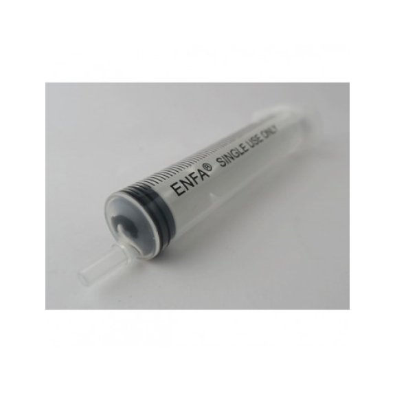 Jeringa 3 cuerpos 10 ml, Cono excéntrico, Caja 100 Unidades-Leer más