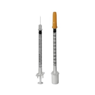 Jeringa Insulina OMNICAN 50 0,5 ml, 30G 1/2 Con Aguja 0,3x12 mm, Caja 100 unidades-Leer más