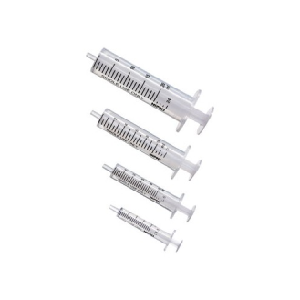 Jeringa 2 cuerpos 5 ml Cono Excéntrico, Caja 100 unidades-Leer más