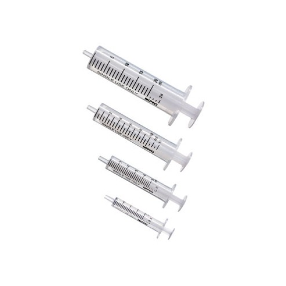 Jeringa 2 cuerpos 5 ml Cono Excéntrico, Caja 100 unidades-Leer más