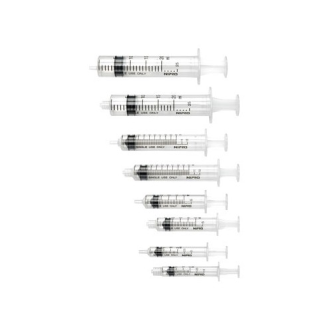Jeringa 3 cuerpos 5 ml, Cono centrado, Caja 100 Unidades-Leer más