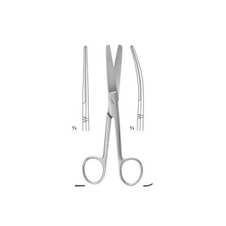 Tijera cirugía 14 cm recta Roma/Roma-Leer más