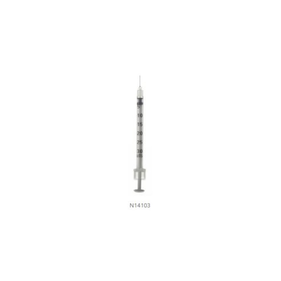 Jeringa Insulina ICOPLUS3 0,3 ml, 29G 1/2 con aguja 0,3x8 mm, Caja 100 unidades Jeringa Insulina ICOPLUS3 0,3 ml, 29G 1/2 con aguja 0,3x8 mm, Caja 100 unidades-Leer más