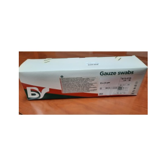 Apósito Quirúrgico Compresa Gasa Estéril 17 hilos 5x5 Sobre 5 compresas 8 pliegues-Leer más